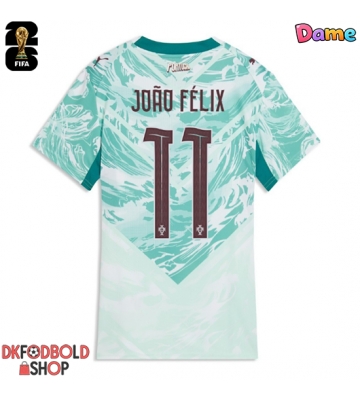 Portugal Joao Felix #11 Udebanetrøje Dame VM 2026 Kort ærmer